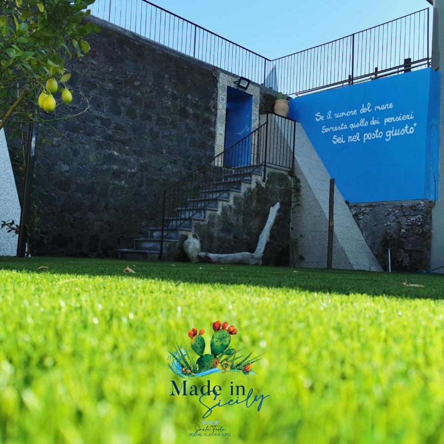 Made In Sicily Santa Tecla Acireale Exterior foto